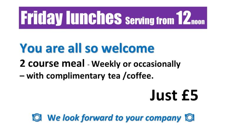 Friday Lunches • Abington Avenue Urc